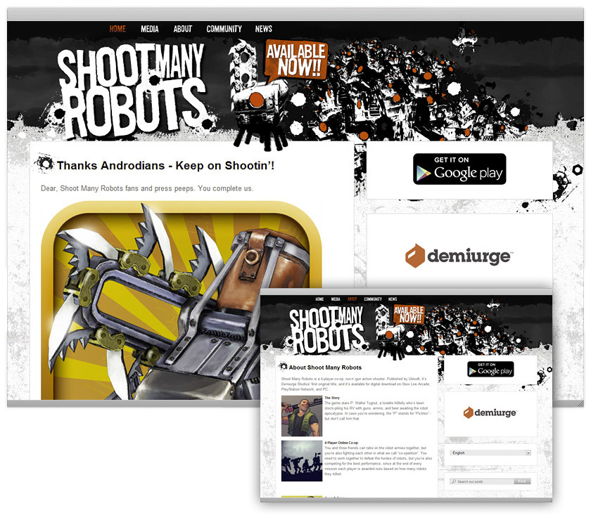 Shoot Many Robots